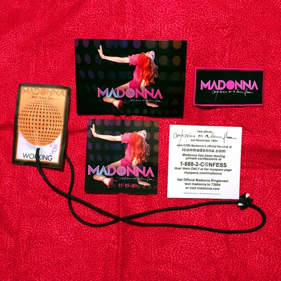 Madonna Other - Madonna Confessions Tour Crew Backstage Pass